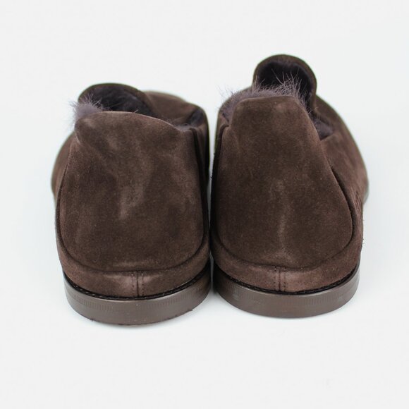 NEW UGG Suede Genuine Shearling Lined Slipper - Picture 8 of 12